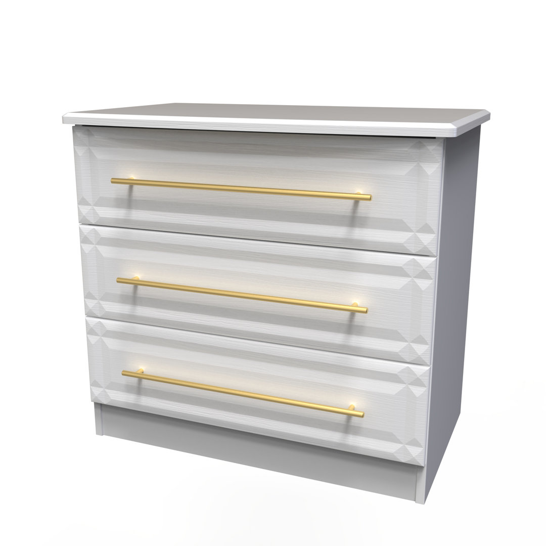 Fully Assembled Teter 3 - Drawer Chest of Drawers