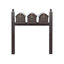 Balmoral Triple Mount Mailbox /w/ Ball Finials & Personalized Door Medallion (3 Mailboxes, Tri-Mount Rack, 3 Medallions)