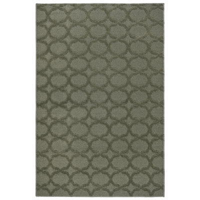 Togut Geometric Tufted Sage Area Rug