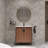 Dagnis 30.03'' Single Bathroom Vanity with Ceramic Top