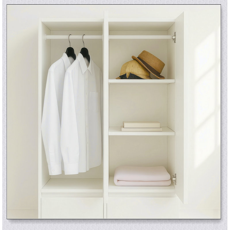 Armoire modulaire en bois avec tiroirs Elise