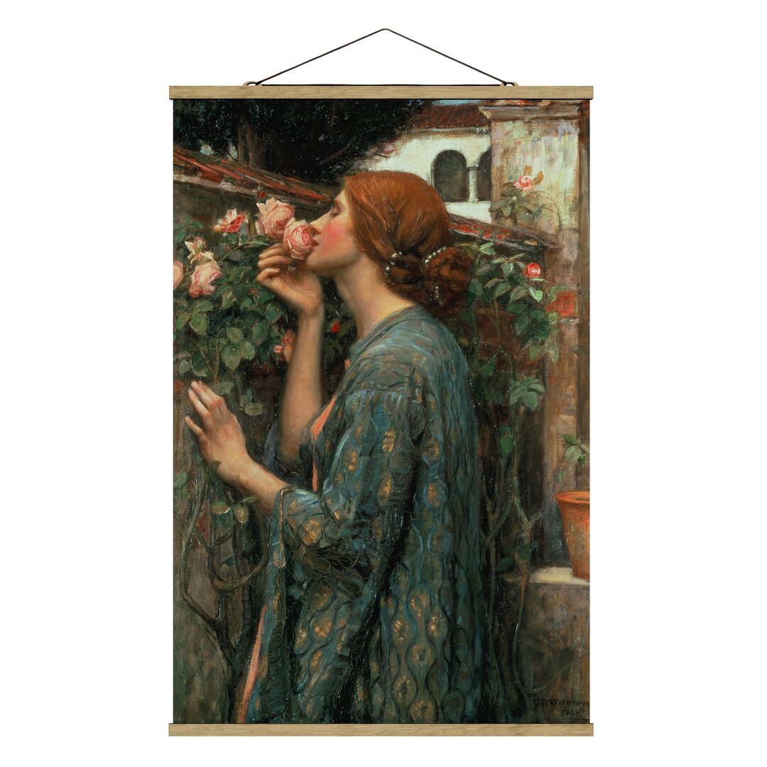 Grafikdruck Die Seele der Rose von John William Waterhouse