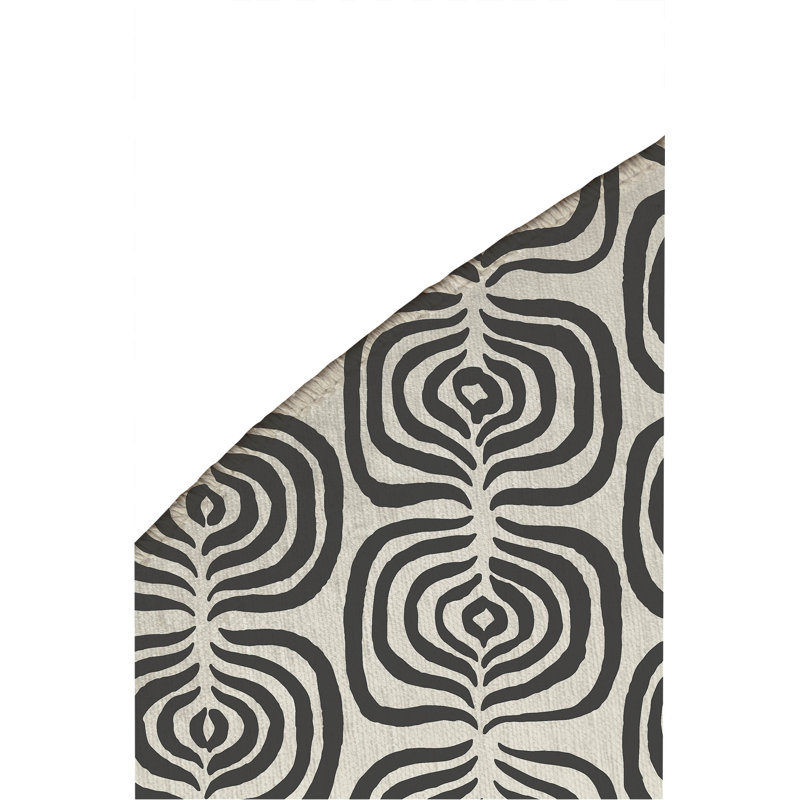 The Way Non-Slip Outdoor Rug, Round 5'