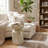 Flavia Ceramic Accent Stool
