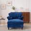 Très grand méridienne intérieure, canapé-lit simple en tissu d'ameublement en chenille avec assise large, ensemble de canapé-lit rembourré, ensemble de canapé-527775611
