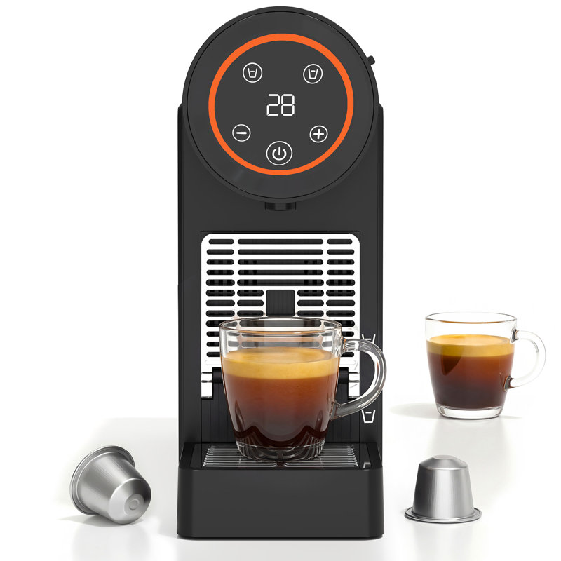 22OZ Single Serve Capsule Coffee Maker, Compact Espresso Machine