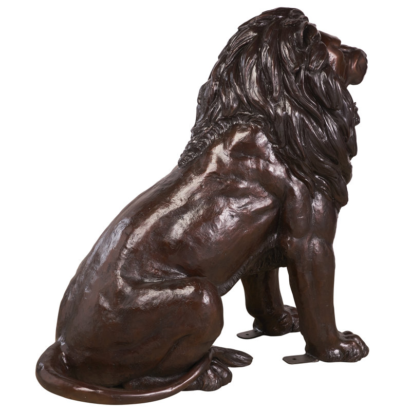 Animals Weather Resistant UV Resistant Metal Garden Statue