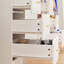 Makeup Vanity Desk With Fold Mirror And Adjustable Lights-1476535458