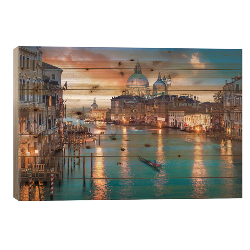 Grand Canal I, H 18 po x l 26 po x P 1,5 po