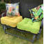 Moyle Indoor / Outdoor Floral Square Throw Cushion