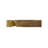 Chiseled Console Table, Natural, Gold