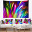 Tapisserie de design psychédélique mystérieux abstrait-28495510