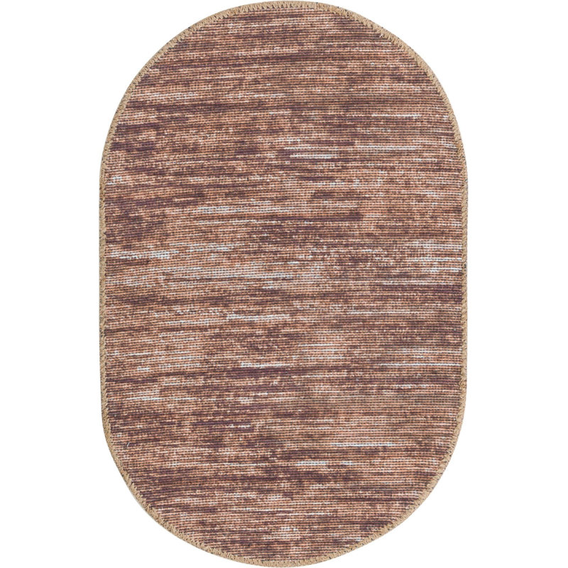 Ikhasa Chenille Indoor Rug, Oval 2' x 3'