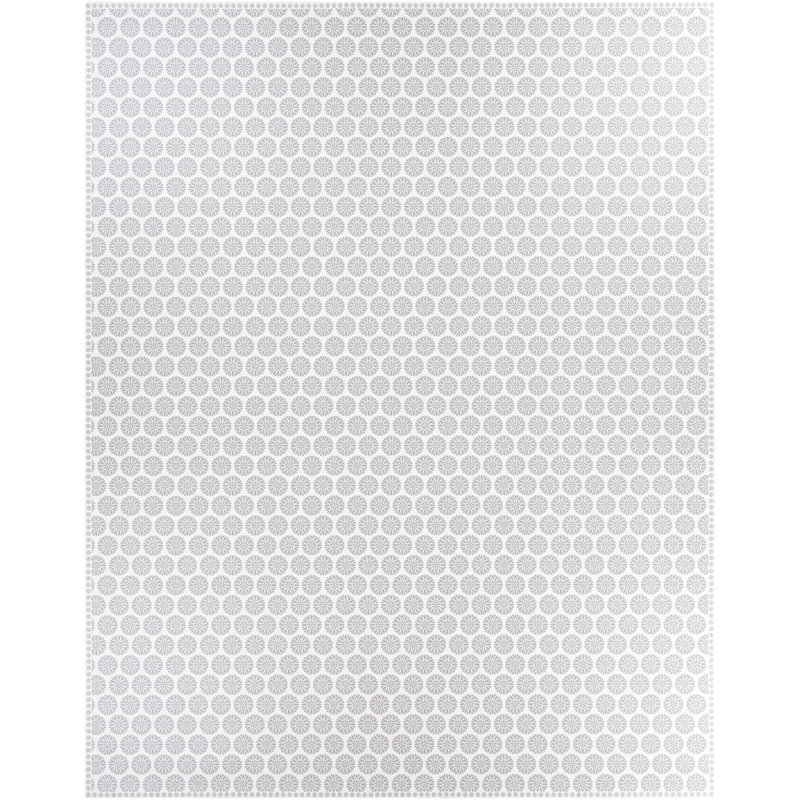 Tapis gris clair Albelo-Sire, Rectangle 2 pi x 3 pi 11 po