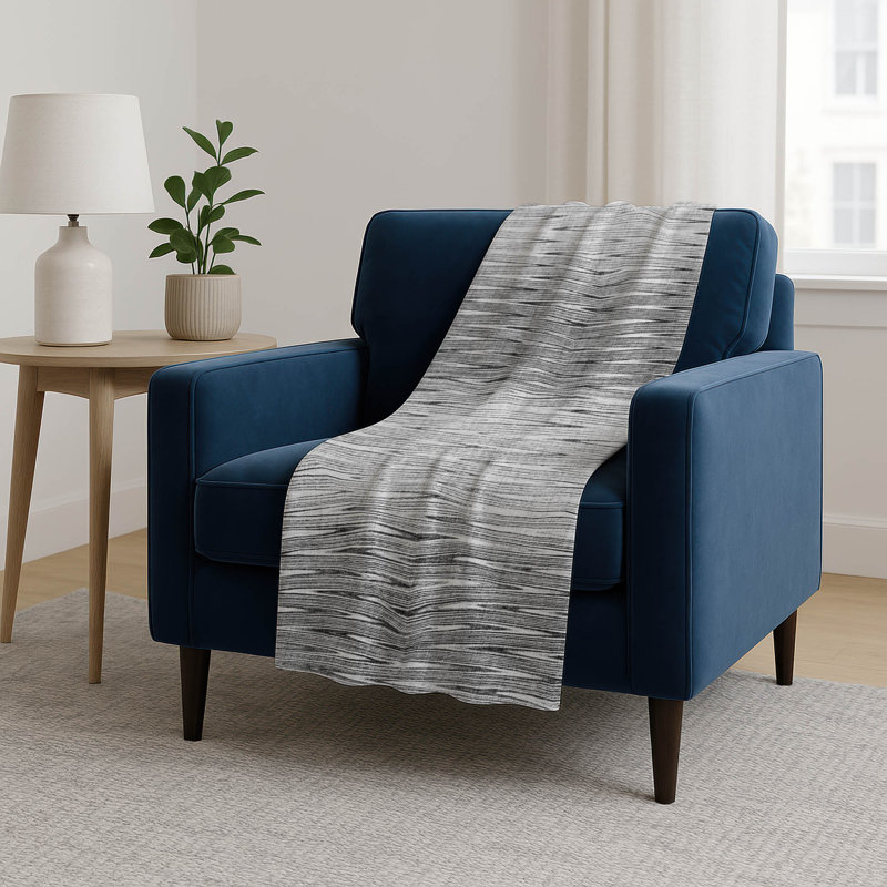 Jeté Sherpa ASB800, Gris abstrait 9