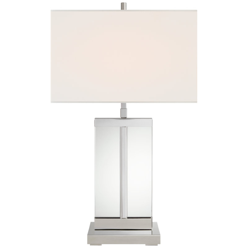 Porto Table Lamp, Polished Nickel