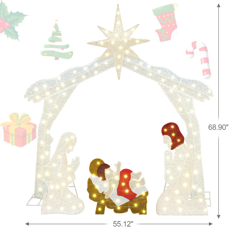 Décoration de Noël 5,5 pi