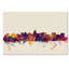 « madison wisconsin horizon », reproduction d’impression sur toile tendue-22540050