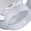 20cm H Linen Drum Pendant Shade ( Screw On ) in Grey