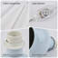 Mini lampe de table 10 "en fer moderne (ensemble de 2)-260821320