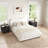 Full Size Platform Bed Frame With Fabric Upholstered Headboard And Wooden Slats Support,no Box Spring Needed-1481336765-1507235375