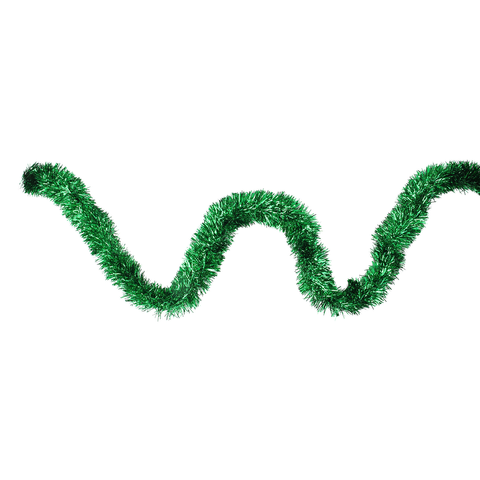 50' x 3 Iridescent Artificial Tinsel Christmas Garland - Unlit