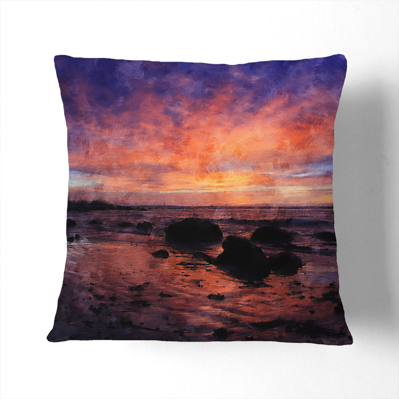 Square Cushion, 55cm H x 55cm W x 20cm D, White