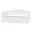 Structure de lit de jour moderne avec 2 tiroirs