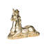 Figurine licorne 11 x 4,5 x 9 po, doré