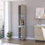 Garde-manger Everly, six tablettes, porte double