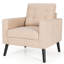 Fauteuil capitonné de 74,93 cm de large Grund-1512913948