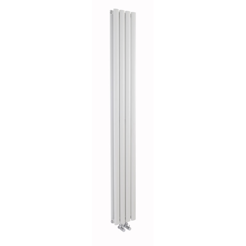 Revive Vertical Oval Panel Radiators, White