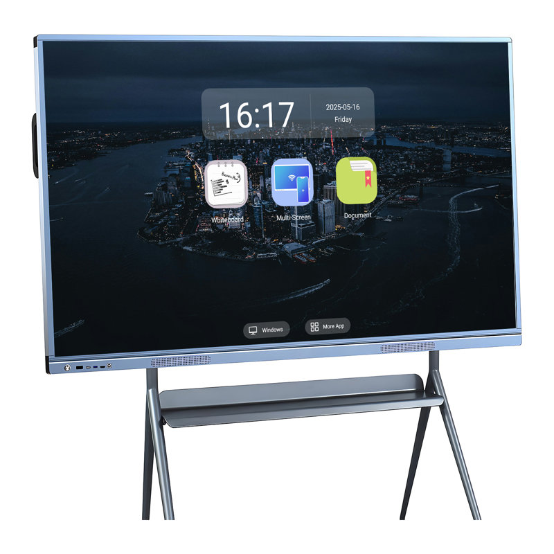 JYXCN 75 po, tableau blanc intelligent interactif, écran tactile multi-écrans 75 po, ordinateur tout-en-un pour salle de classe et conférence