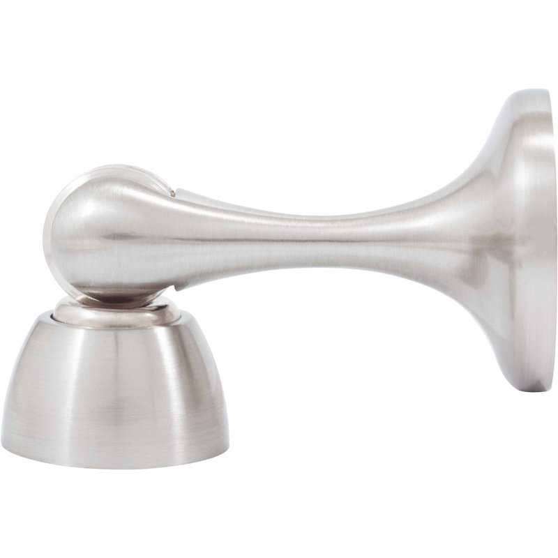 Butée de plinthe en zinc, Nickel satiné