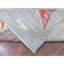 Tapis afghane en laine douce noué à la main gris clair 9 pi 2 po x 11 pi 9 po 2977709090E5499AAC94E08667AD7319