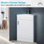 Sibin Ceramic 1 -Door Corner Accent Cabinet