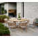 Ocean Stacking Patio Dining Armchair Frame with Cushion