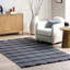 Tapis en laine à franges Loretta-367504327