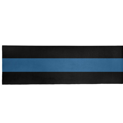 Noir tissé à plat