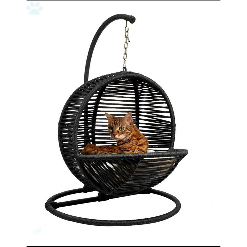 Chaise berçante pour chat Cat, Noir, noir, noir, noir