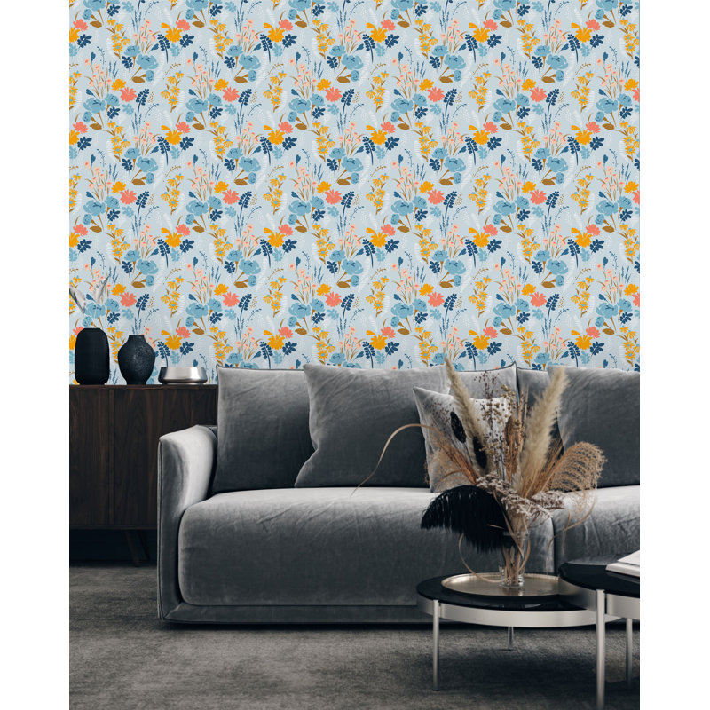 Panneau de papier peint, L 18,75 po x l 25 po, Vinyle