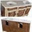 Meuble-lavabo double 67 po Vizcaino Grande-1882928956