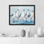 «Coastal Avian Elegance Serene Seagull Quintet Abstract Seaside Bird Illustration Modern Minimalist» sur papier-98266946-98266945