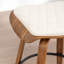 Tabouret pivotant en similicuir pivotant à 360 ° Deer-1582177595