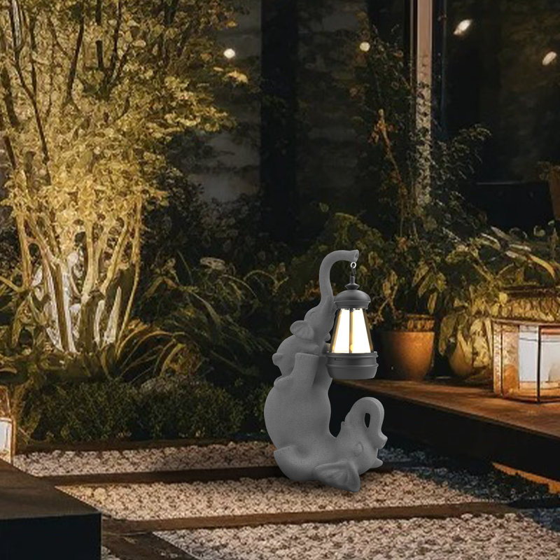 Resin Garden Statue, Grey