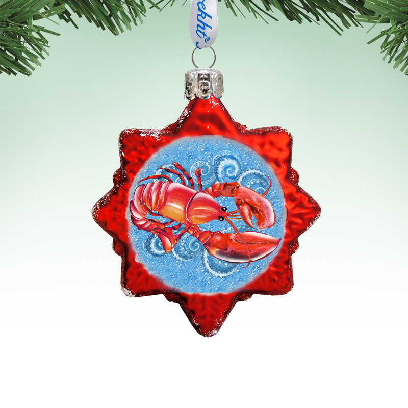 3'' Handmade Wood Holiday Shaped Ornament