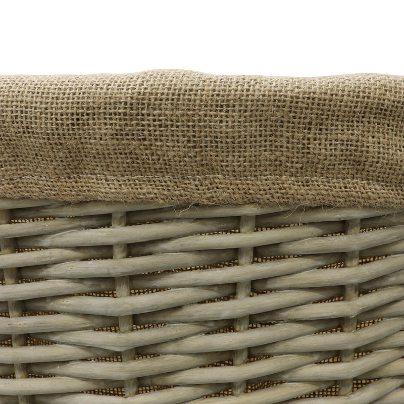 JVL Wicker Decorative Basket