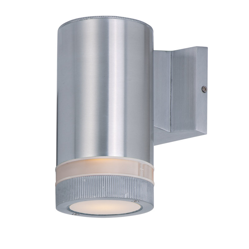 Leilla Aluminum Wall Light, Brushed Aluminum