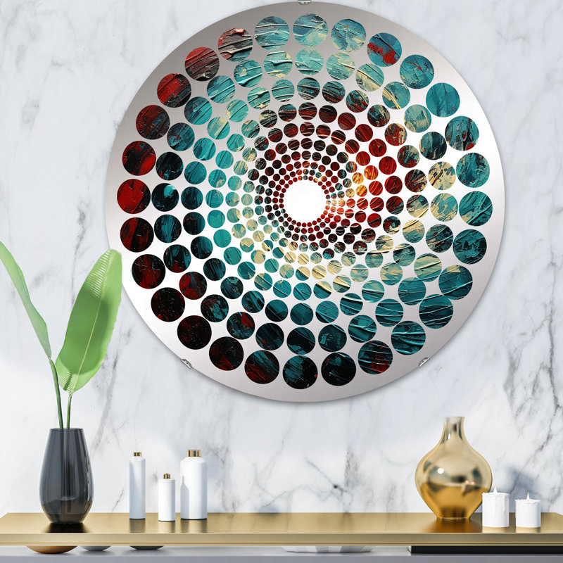 Eulos Circle Mirror, 31.4" x 31.4"