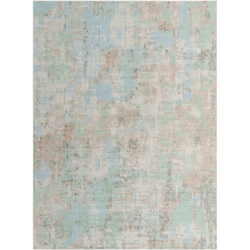 Abstract Indoor Rug, Rectangle 9' x 12'